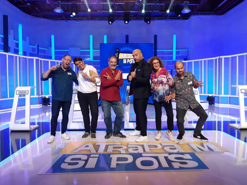 You are currently viewing TV3 lidera el dissabte (13,9%) amb rècord del concurs 'Atrapa'm si pots' (16,5%)