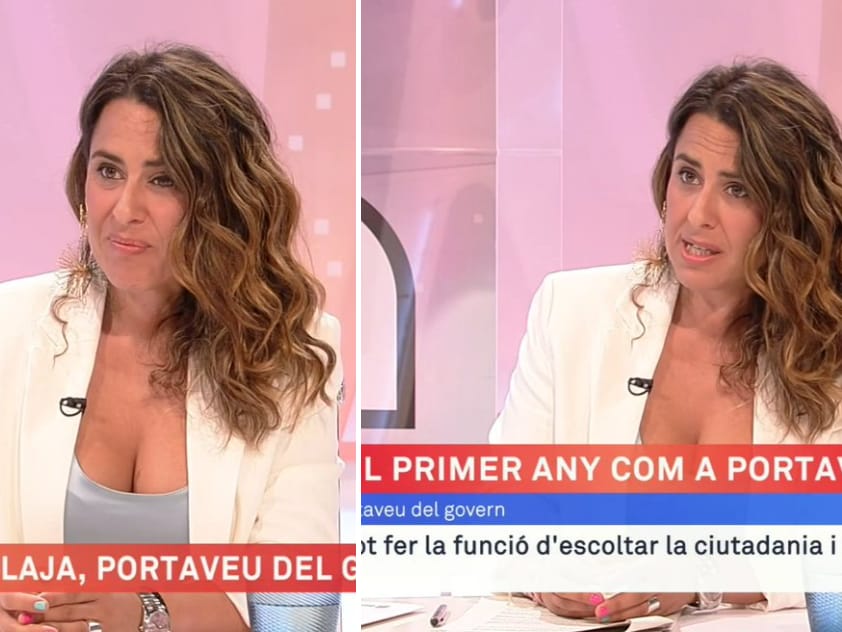 You are currently viewing <span>INCREÏBLE</span> La portaveu Patrícia Plaja respon a la polèmica del seu escot a TV3: "No ho vaig entendre"