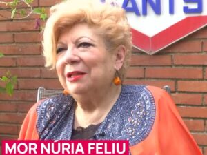 Read more about the article <span>DEP</span> Mor Núria Feliu als 80 anys, a causa de les complicacions d'un ictus
